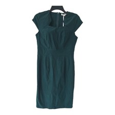 Grace Karin Sheath Dress Medium Women Green Scoop Neck New Party