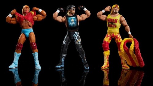 WWE Elite Collection Hulkamania 40th Anniversary Hulk Hogan 3 Pack 6" New 2024 - Picture 6 of 6