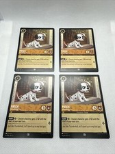 4x Disney Lorcana - Patch - Intimidating Pup 14/204 Non-foil Into the Inklands