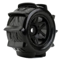 Powerhobby 1/8 Rooster 3.8 Belted Paddle Sand Snow Tires 17mm