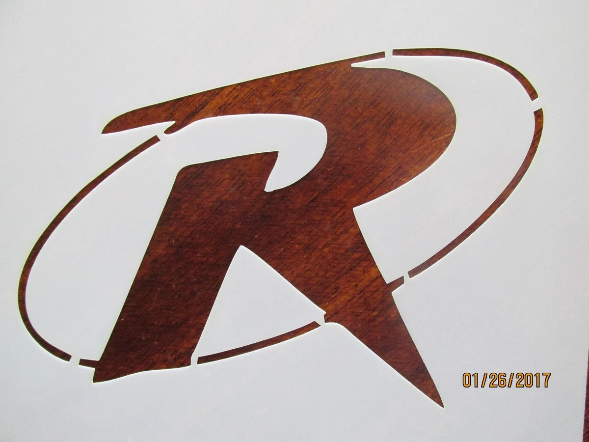 Robin Symbol Stencil
