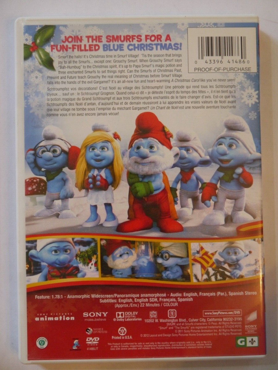 D-13) The Smurfs A Christmas Carol. DVD | eBay