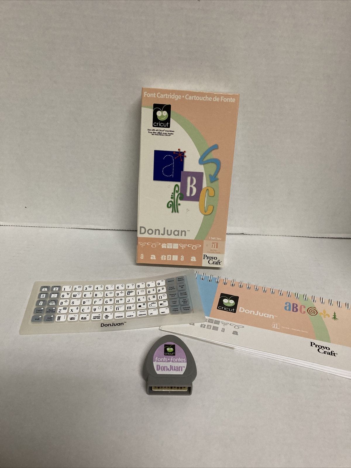 Cricut cartridge Don Juan Font PreOwned eBay