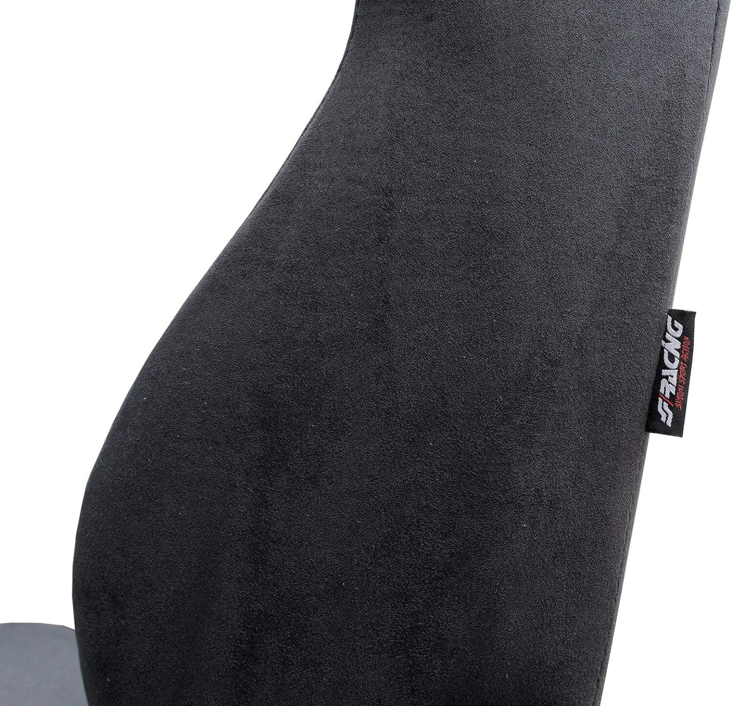 SR x1 SRS/12 Universal Reclining Sports Bucket Seat + Runners Black