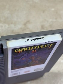 Gauntlet II & Wizards & Warriors Nintendo NES Cartridge TESTED Pins Cleaned LOT