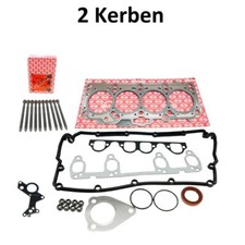 Dichtsatz+Kopfschrauben 2 Kerben Kopfdichtung für VW 1.9 PD ATD ASZ 038103483D