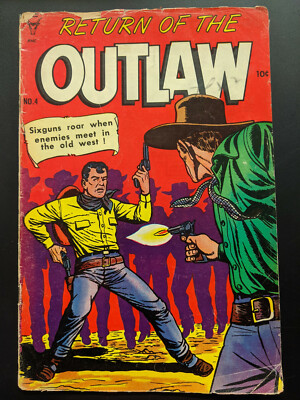 Return of the Outlaw #4, ANC, Toby Press Comics.
