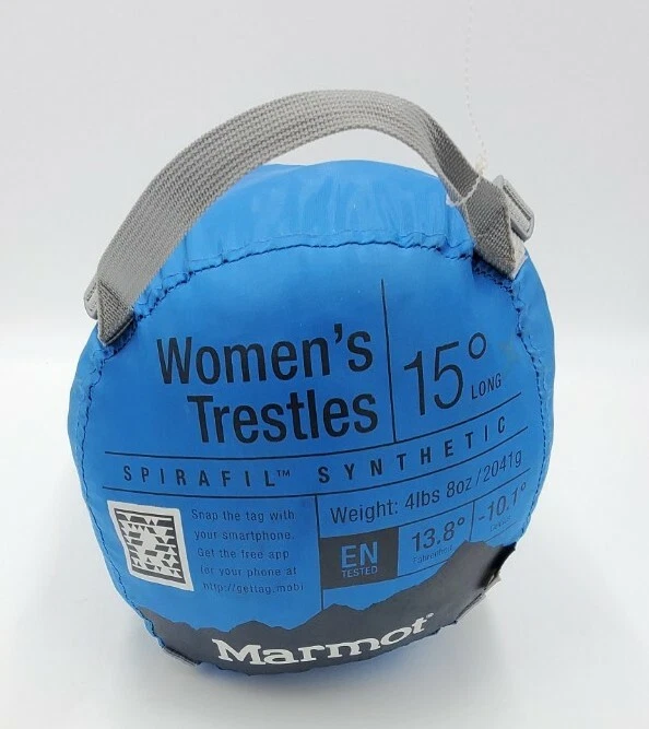 Marmot Trestles 15 Synthetic Fill Sleeping Bag 13.8 Degrees