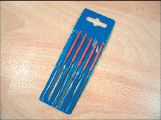 Expo 72535 5 Piece Miniature Needle File Set In Wallet