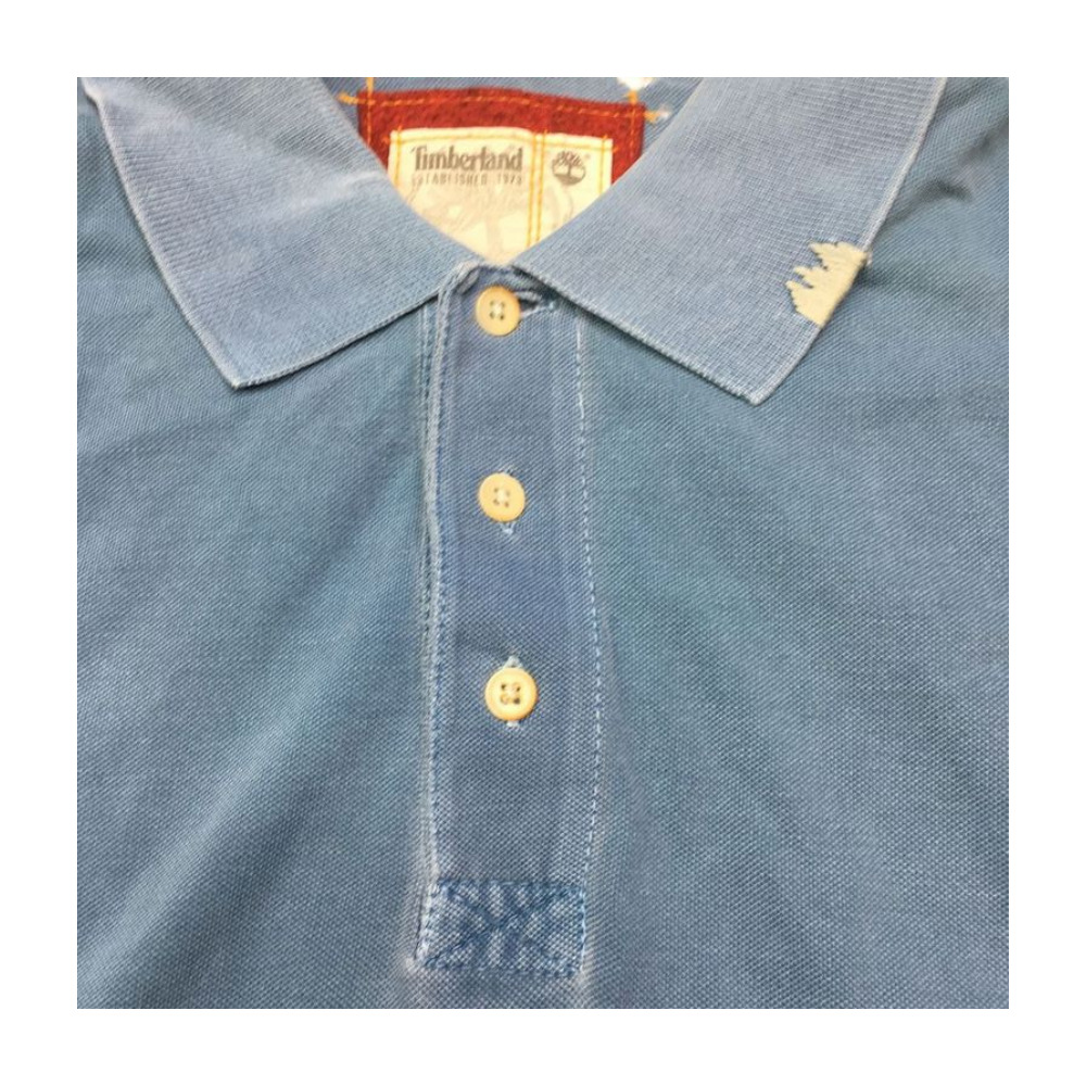 Vintage 90s Timberland Mens XL Polo TShirt Make i… - image 2