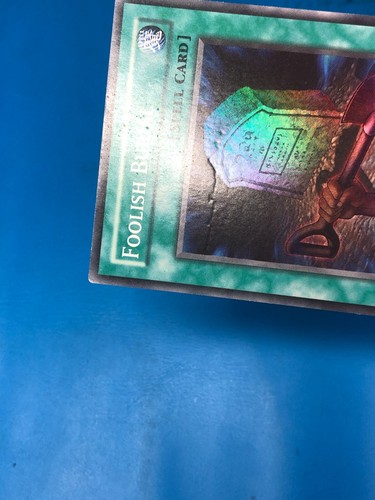 YUGIOH Super Rare Foolish Burial TU02-EN004 PLAYED - Picture 4 of 8