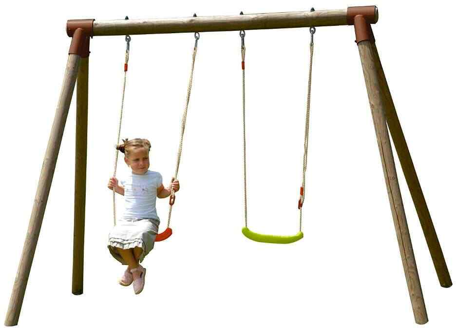 Parco Giochi Amazon Altalena Per Bambini Outsunny Set Scivolo E