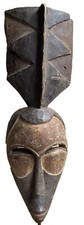 Old Tribal Gurunsi   Mask    --- Burkina Faso NW4