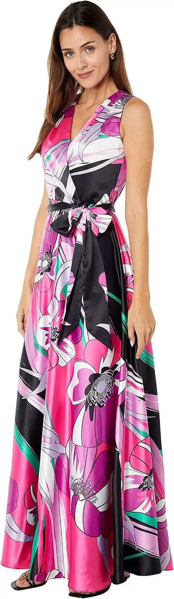 Black print hotsell maxi dress