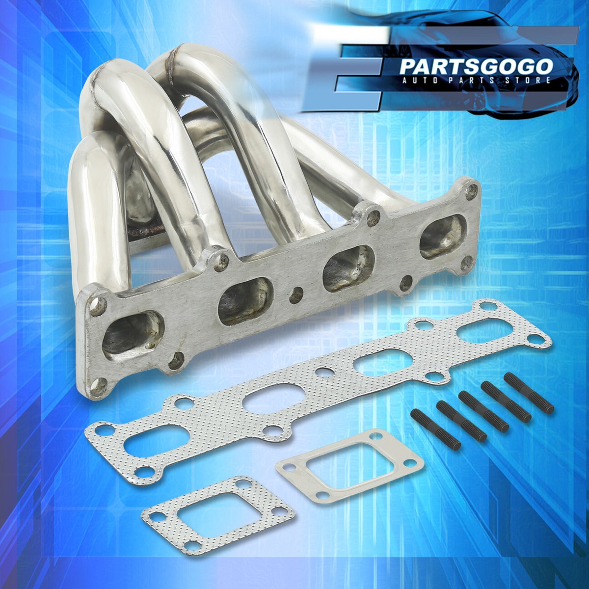 Kit échappement Turbo Pour Mazda MX5 Mk1 1.8 - Catalyseur Sport 200 Cellules - Barbarian Racing - Neuf