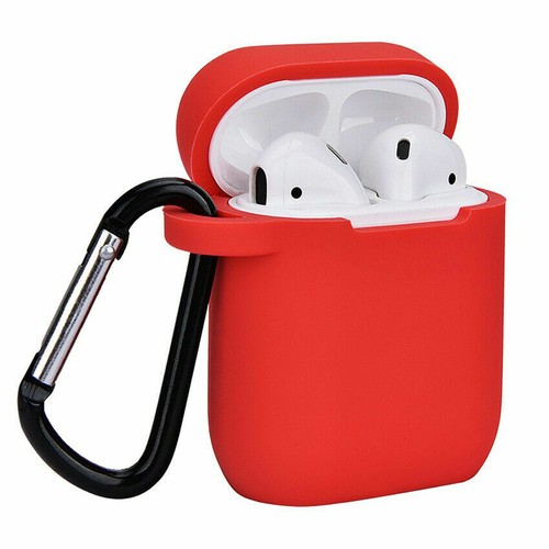 For Apple AirPods Pro 1 2 Shockproof Headphone Case Silicone Cover Gel Skin Clip - Picture 18 of 24