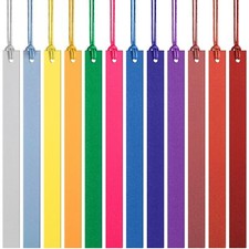 12 Pcs Leather Bookmarks Colorful Bookmarks Leather Bookmarks for Women Teach...