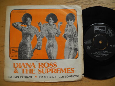 DIANA ROSS & SUPREMES I'm Livin' In Shame 45 7