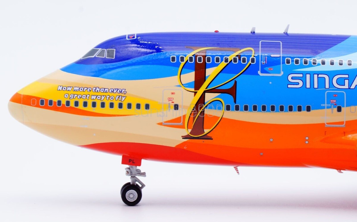 SQ Wings 1:200 Scale Singapore Airlines Boeing B747-400