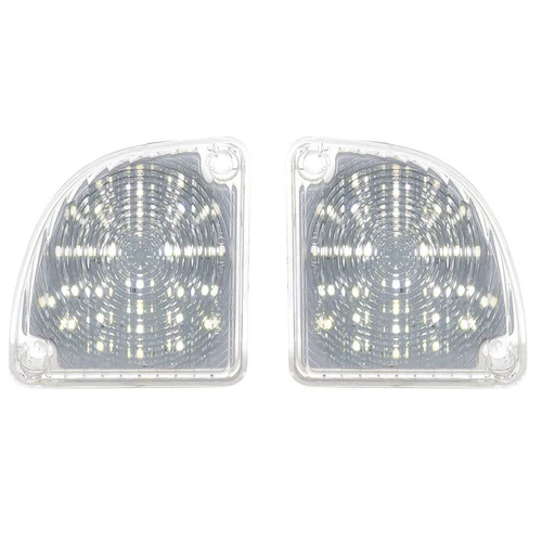 67 68 69 70 71 72 Chevy GMC Truck LED LH & RH Tail Back Up Light Clear Lens Pair - Picture 1 of 11