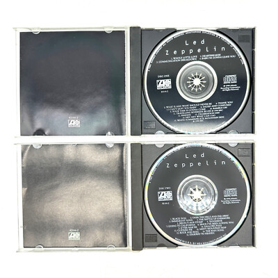 1990 Led Zeppelin 4 CD Box Set Includes 36-Page Booklet 1990 Led Zeppelin 4 CD Box Set Includes 36-Page Booklet