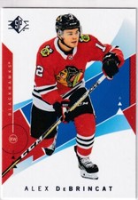2018-19 UPPER DECK SP HOCKEY ALEX DEBRINCAT BLUE PARALLEL