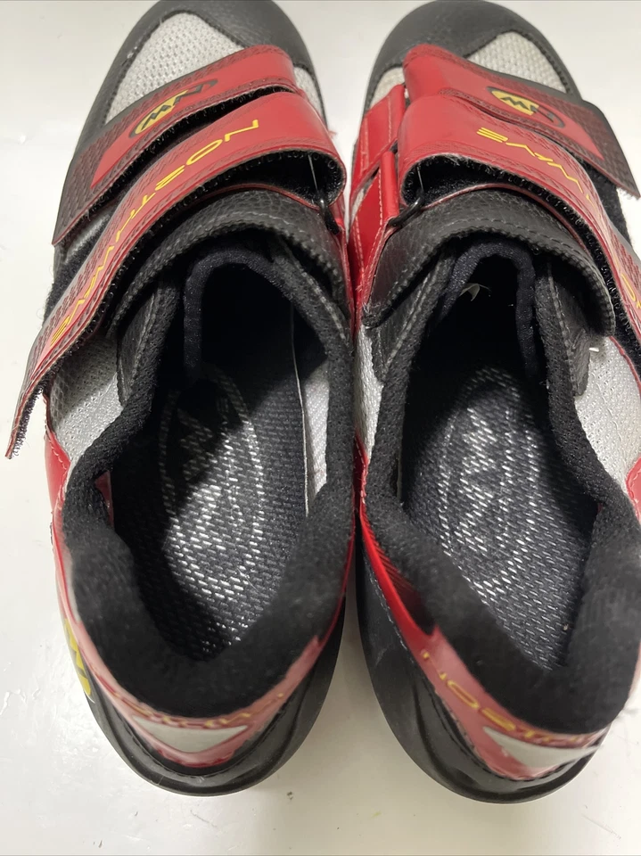 Nuevo Northwave 3D Ciclismo Bicicleta Zapatos Negro Gris Rojo Talla 9 EE. UU., 8 UK Foto 4 de 4