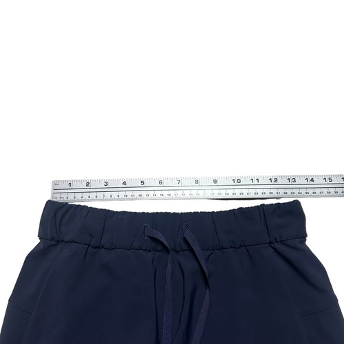 Lululemon License to Train Shorts Womens 4 Navy Blue 3" Drawstring Outdoor - Picture 7 of 7