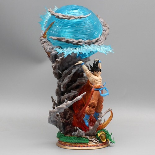 Action Figure Dragon Ball Z Goku Spirit Bomb 25cm STATUA DA COLLEZIONE Anime - Bild 10 von 16