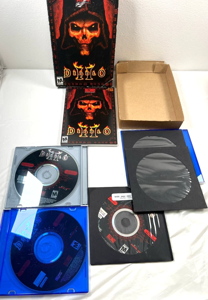 Diablo 2 PC Big Box Game CD-ROM Retro Diablo II Complete With Manual - Image 3 of 4