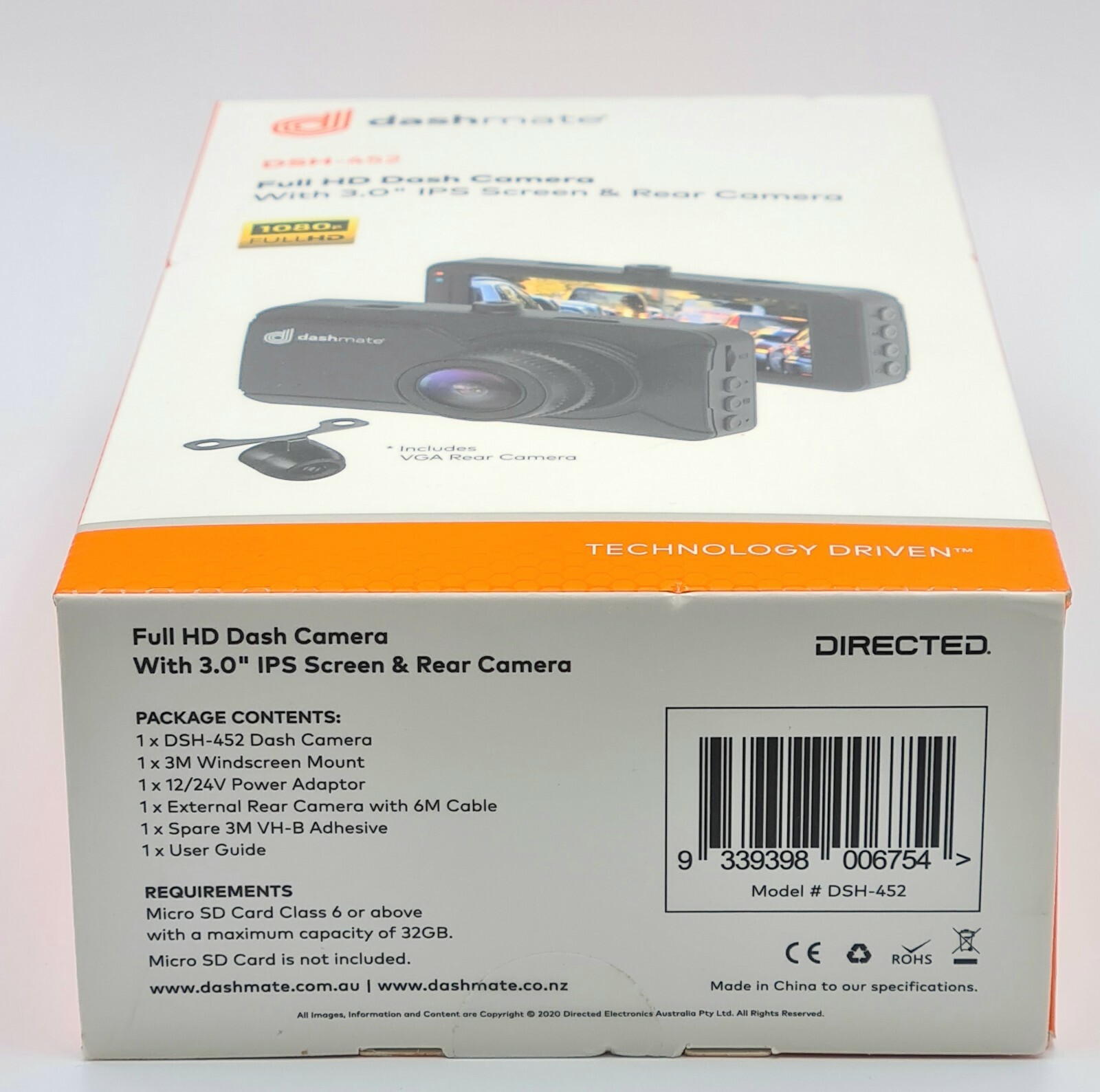 Dashmate DSH-452 Full HD Dash Camera -cgl3030 | eBay