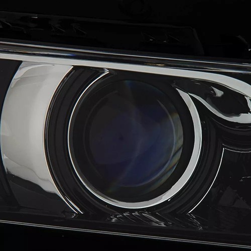 2014-2020 Chevy Impala Halogen Style Projector Black Headlights Pair Driver Left - Picture 8 of 8