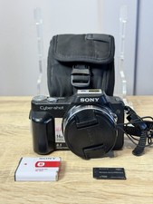 Sony Cyber-Shot DSC-H3 8.1 MP Black Digital Camera with Lens Cap NO Charger