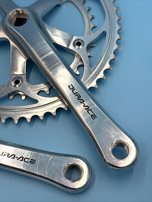 Shimano DURA-ACE FC-7402 8-Speed Silver Alloy 53/39 Crankset 172.5