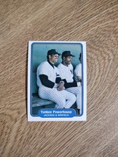 1982 Fleer - YANKEE POWERHOUSE- Jackson/ Winfield- #646- Yankees - MINT 🔥🔥🔥
