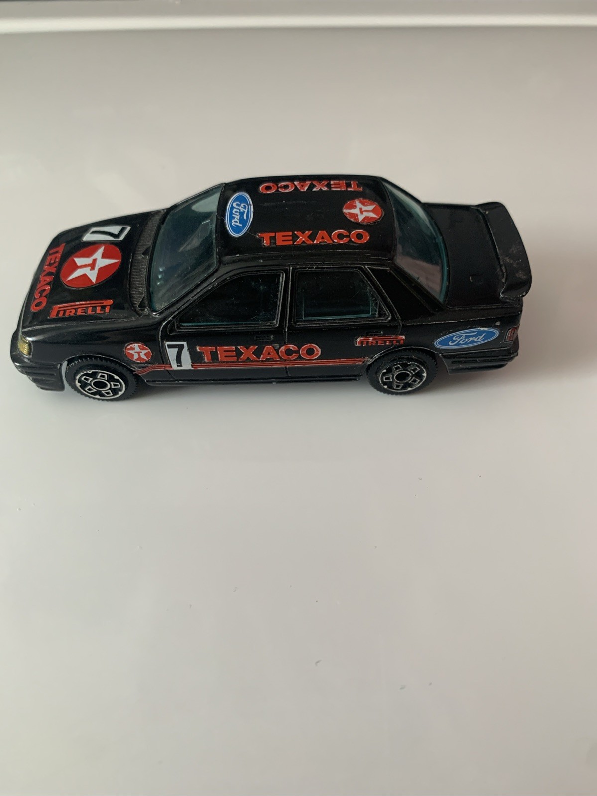Burago 1:43 Ford Sierra Group A Texaco K. Ludwig Rally Rare #7