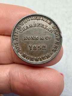 BUF NORWICH NORFOLK H Chamberlain Sons & Co 1852.