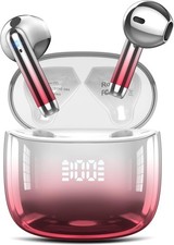 Cuffie Bluetooth Auricolari Bluetooth 5.3 con Driver 14.2mm Stereo Mini Cuffie