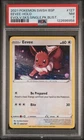 2021 POKEMON SWSH BLACK STAR PROMO #127 EEVEE-HOLO PSA 7