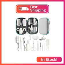 Baby Grooming Kit, Infant Safety Care Set with Hair Brush Comb Nail Clipper Nasa