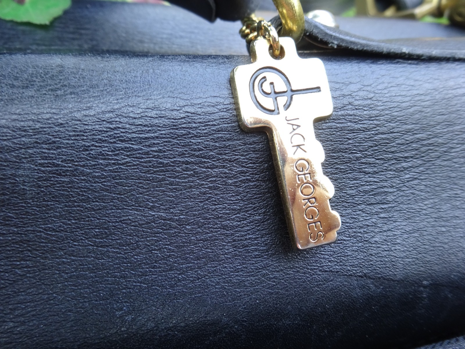 JACK GEORGES BLACK PROFESSIONAL BRIEFCASE; APPROX… - image 3