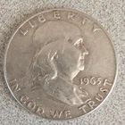 New Listing1963 Franklin Half Dollar 50C Circulated 90% Silver US Coin
