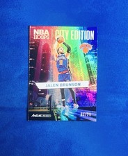 2024-25 Panini NBA Hoops City Edition Jalen Brunson /25 Artist Proof Holo