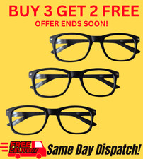 3x Blue Light Blocking Glasses Anti Glare Computer Phone Screen Glasses Unisex