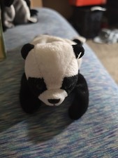 Zangeen Inc 1996 Panda Huggable Honeys Bean Bag Type Plush