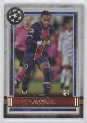 2020-21 Topps Museum Collection UEFA Champions League Neymar Jr #22 0e22