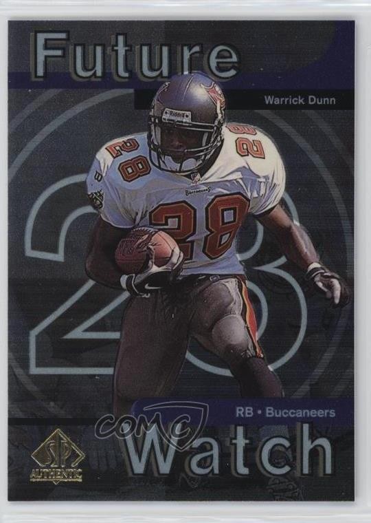 1997 SP Authentic Future Watch Warrick Dunn #10 07i7