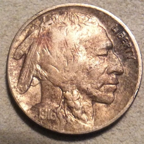 1916-D  BUFFALO NICKEL  C-50 YOU GRADE FREE SHIPPING