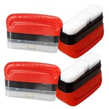 Automotive Oil Film Cleaning Brush - Reusable Glass Cleaning Board Car 4PCS