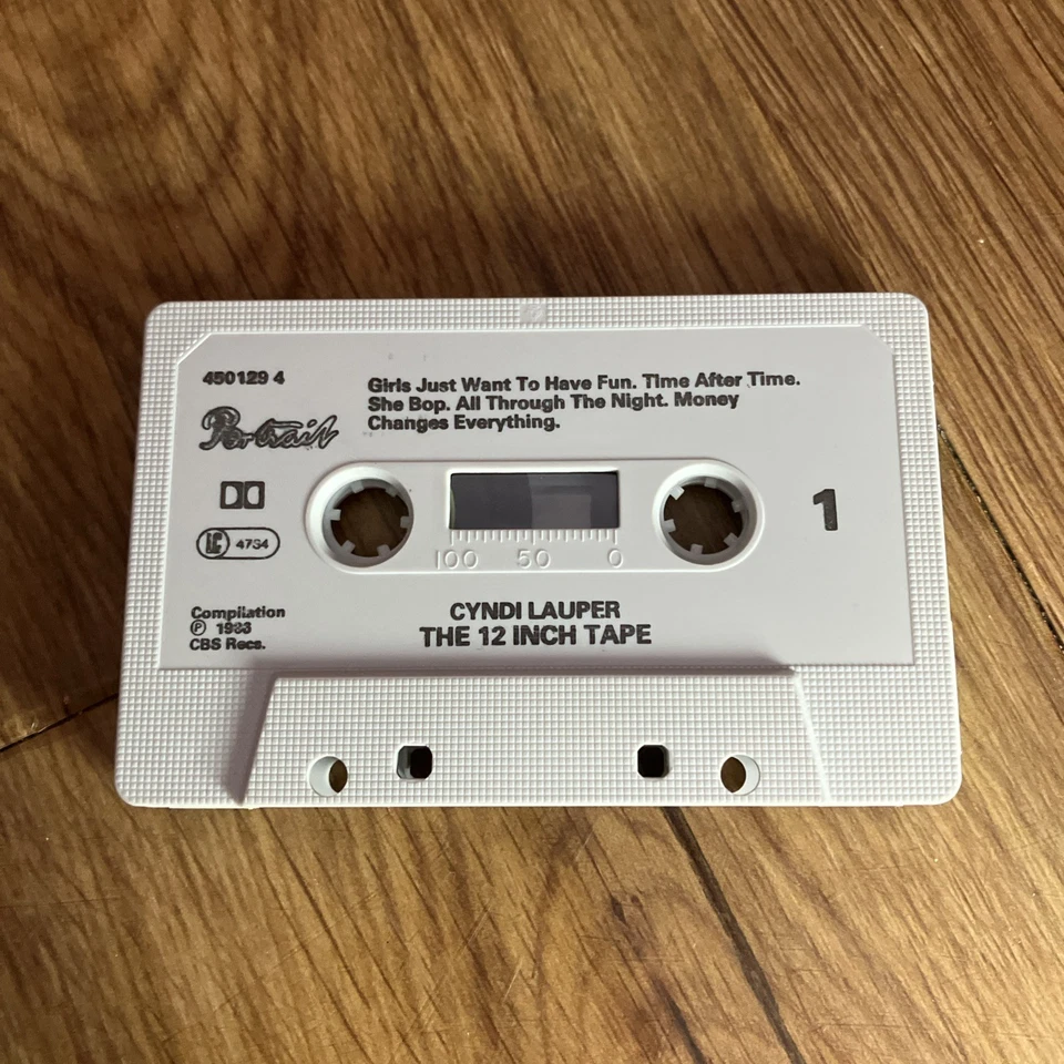 Cyndi Lauper: The 12" Tape - 1986 Australian Cassette Tape / CBS - Image 4 of 4